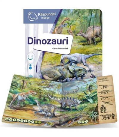 Set Raspundel Istetel - Creion si Carte: Dinozauri