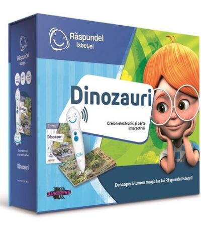 Set Raspundel Istetel - Creion si Carte: Dinozauri