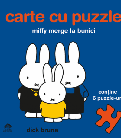 Miffy merge la bunici. Carte cu puzzle