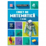Minecraft - Caiet de matematica 7-8 ani