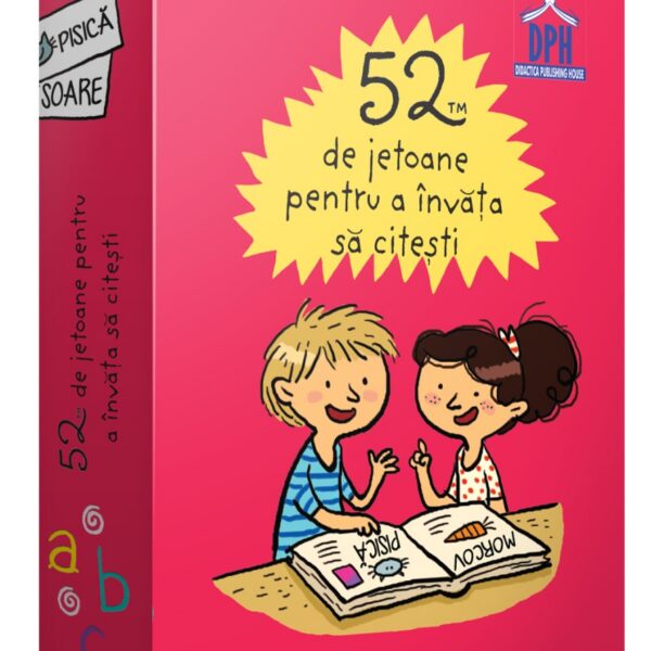 52 de jetoane pentru a învăța să citești