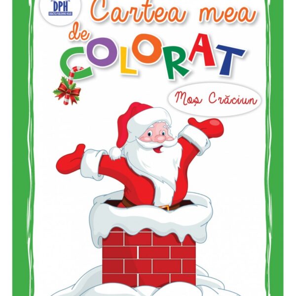 Cartea mea de colorat - Moș Crăciun