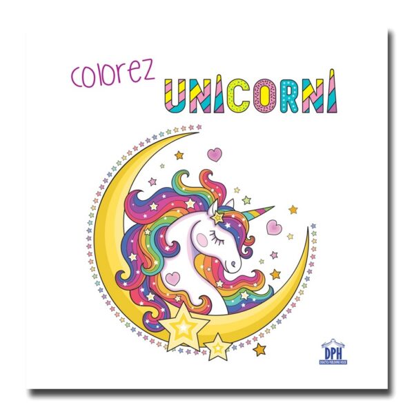 Colorez unicorni - Carte de colorat