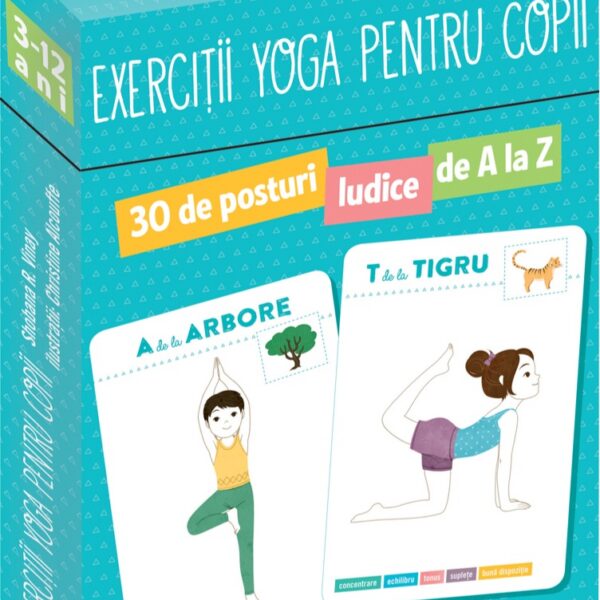 Exerciții yoga pentru copii