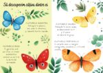 Fluturii - Puzzle magic de colorat cu apă - imagine 3