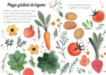 Grădina de legume - Puzzle magic de colorat cu apă - imagine 2